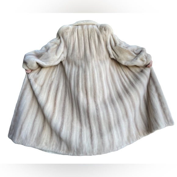 Made in Canada Actures Mink Fur Full Length Coat Women’s 16-18 Real Genuine Fur - Picture 1 of 15